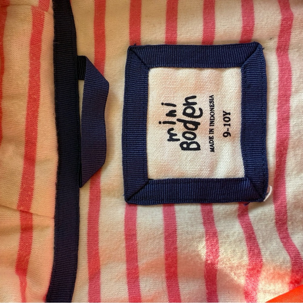 Mini Boden Water Resistant Winter Red Floral Kids Jacket - Picture 2 of 3